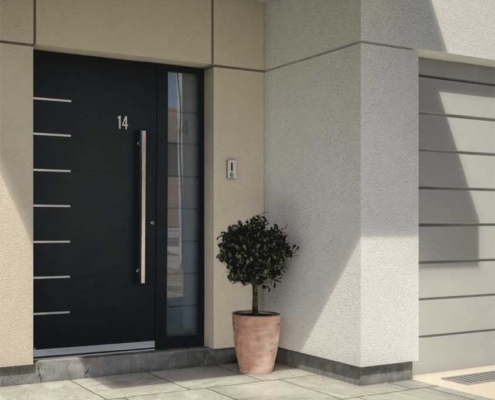 Aluminium Entrance Doors