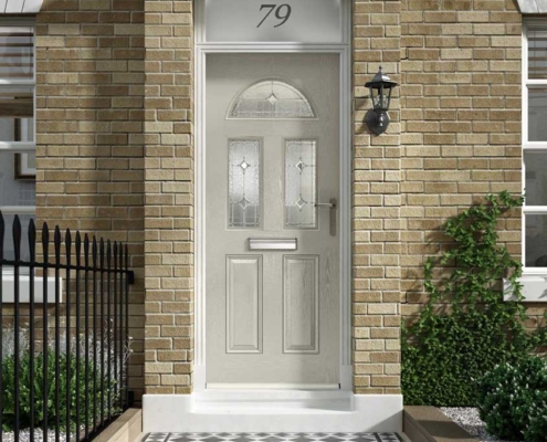 Eclat Silk Grey Composite Door