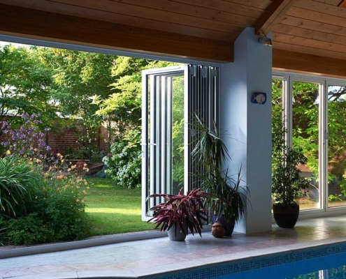 Smart Aluminium Bi-folding Door